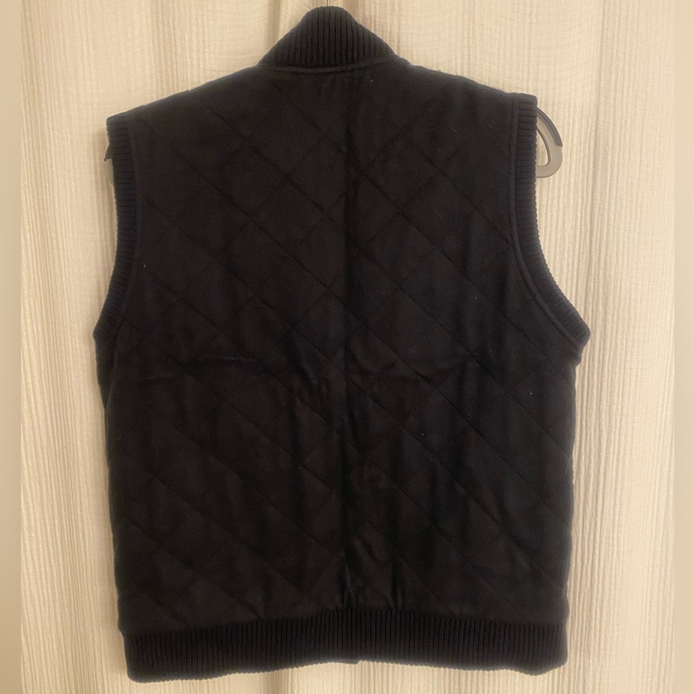 Loro Piana Dark Navy Blue Cashmere Quilted Vest - Picture 7 of 14